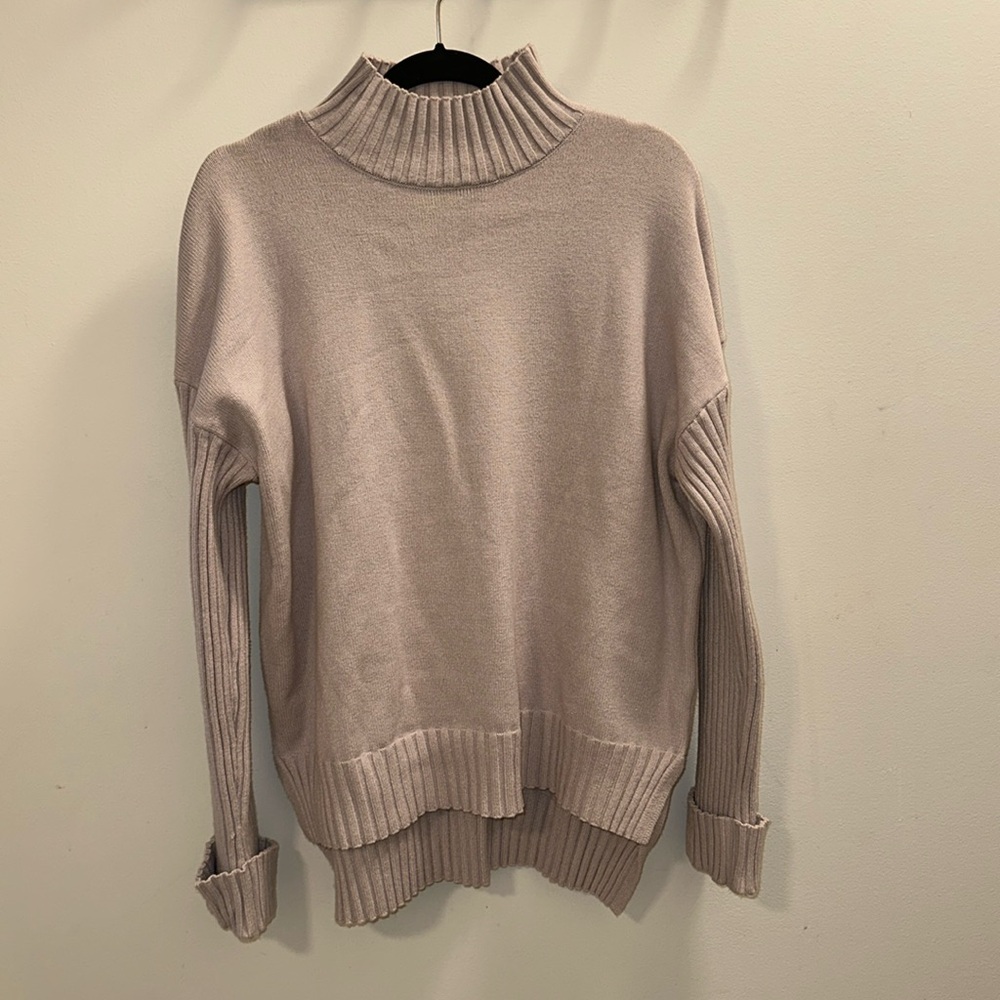 ANRABESS TURTLENECK LONG SLEEVE  SWEATER SIZE L